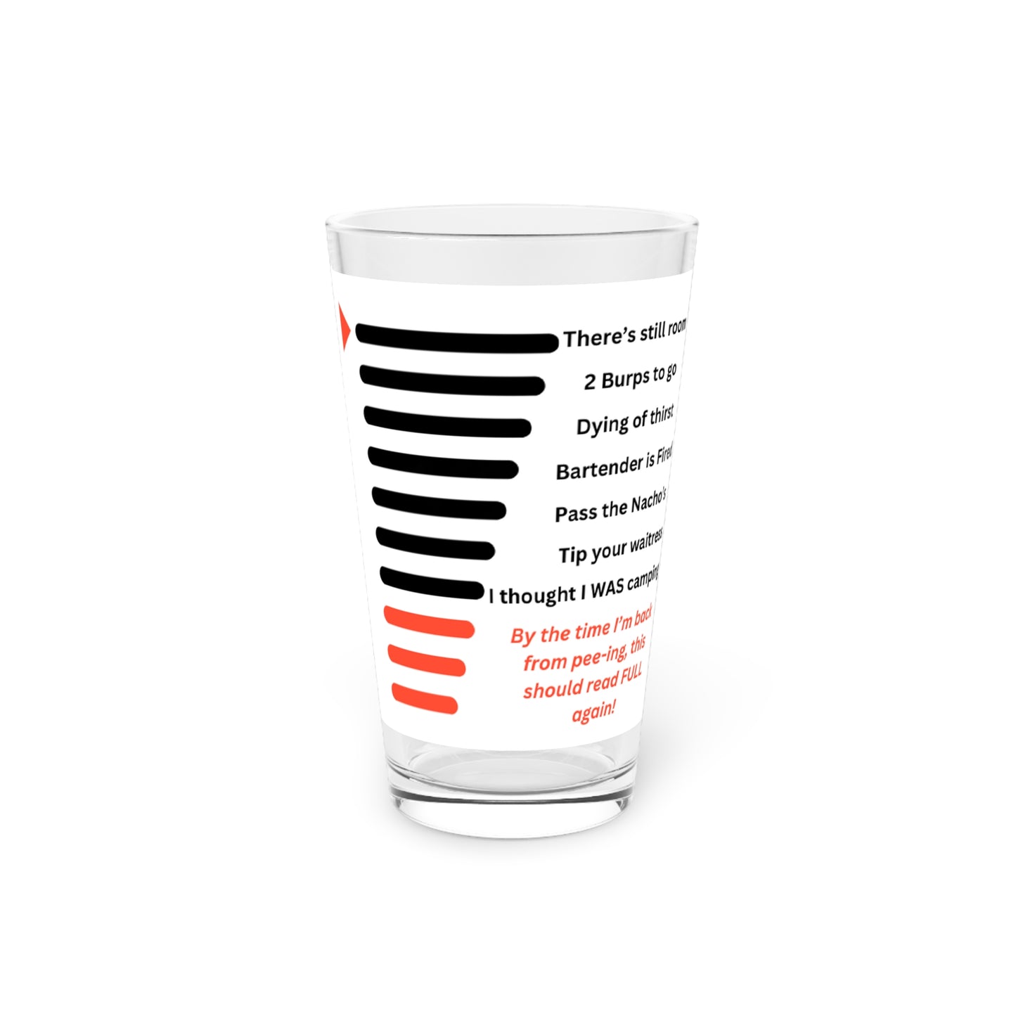 Pint Glass, 16oz