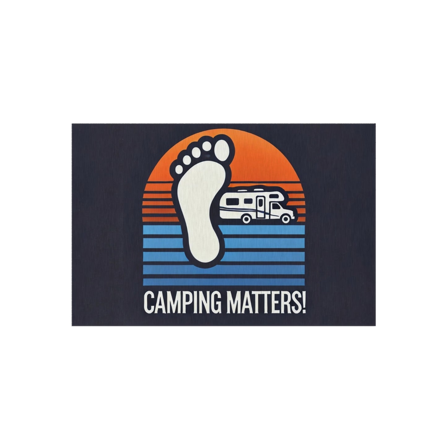 Camping Matters! Outdoor Rug - Perfect for Adventures and Gatherings