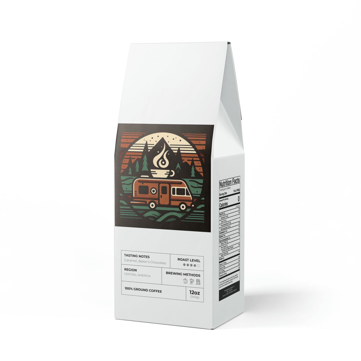 Flathead Valley Medium-Dark Roast Coffee Blend (12oz)