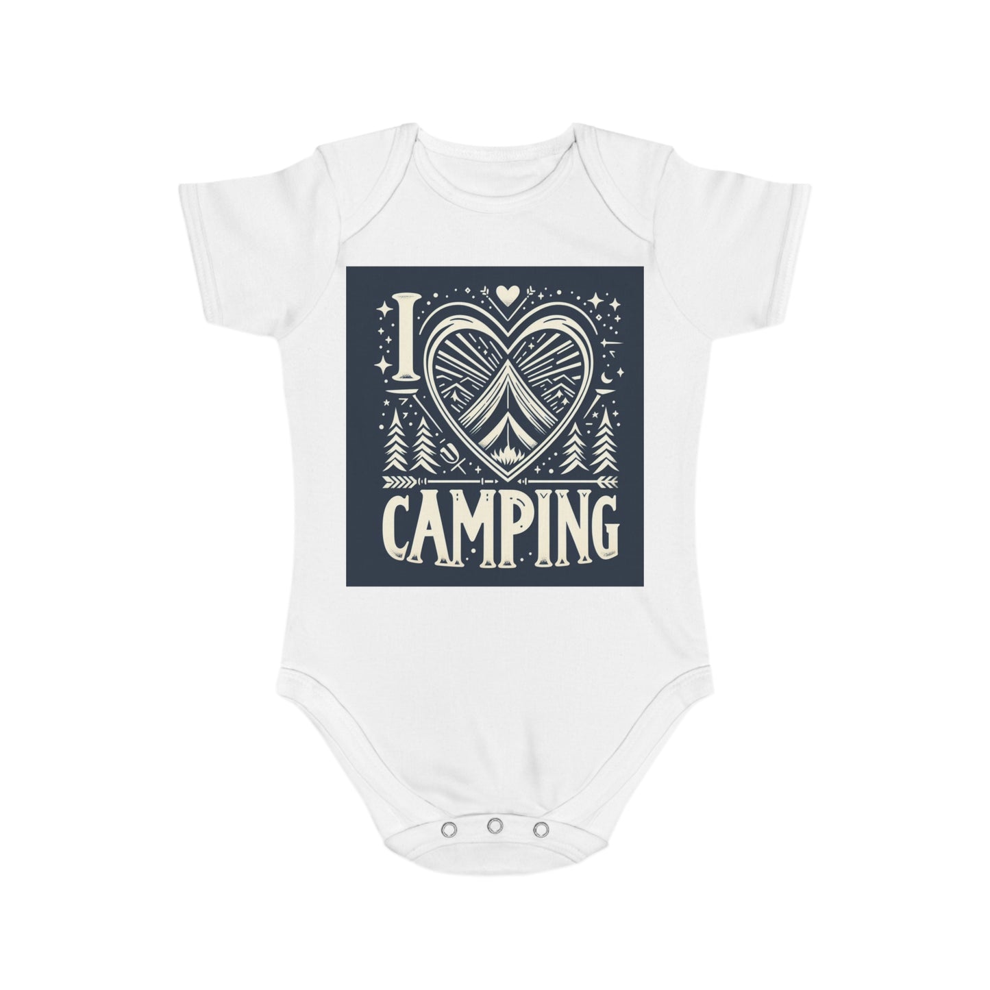 Short Sleeve Baby Bodysuit | 100% Cotton, Ethically Made
