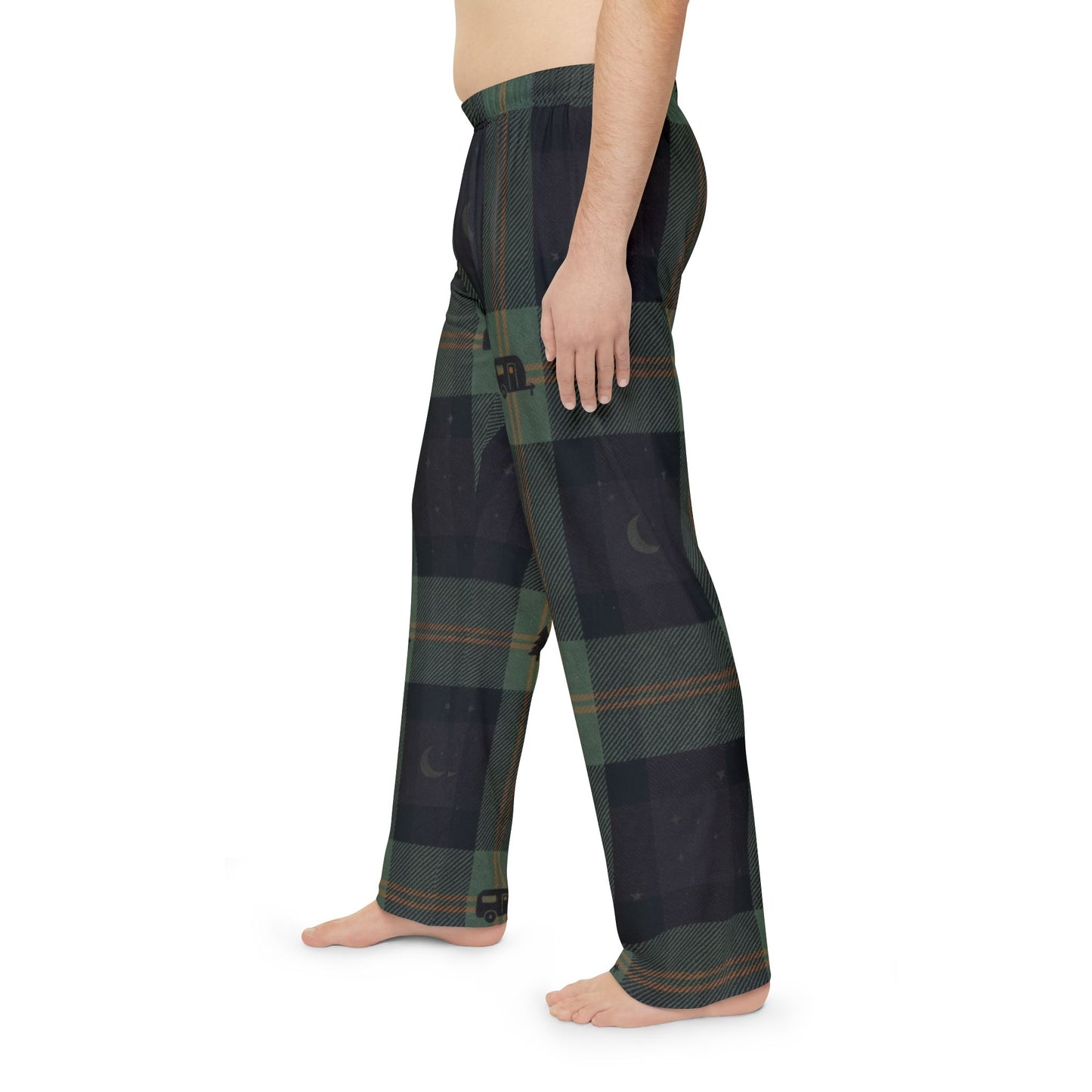 Men's Plaid Pajama Pants — Cozy Camper & Pine Sleep Lounge Pants