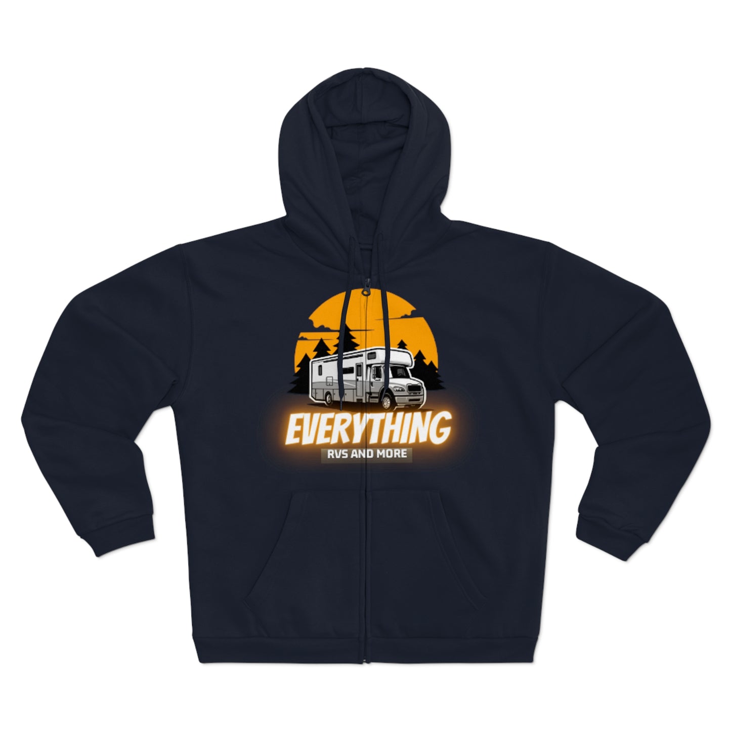 Unisex Hooded Zip Sweatshirt