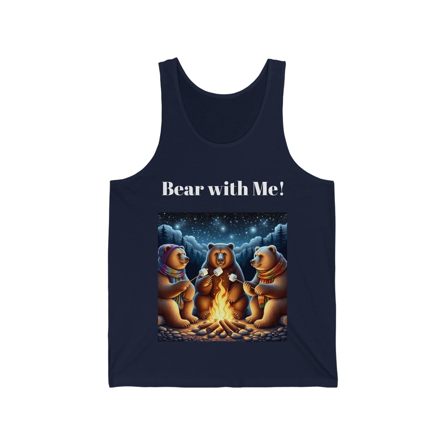 Unisex Cotton Jersey Tank