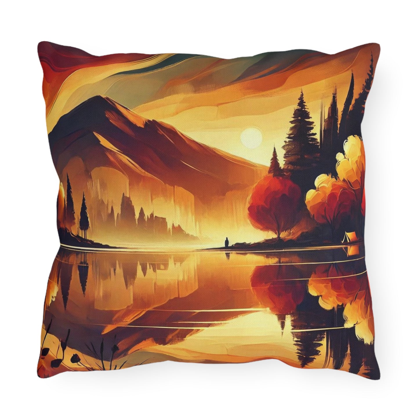 Cozy Outdoor Pillows – Nature-Inspired Decor for Camping and Gatherings