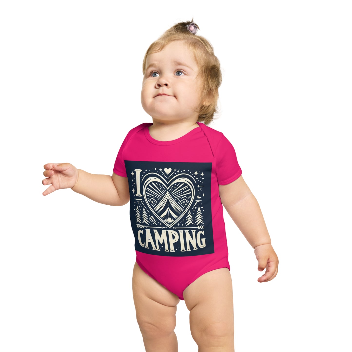 Short Sleeve Baby Bodysuit | 100% Cotton, Ethically Made