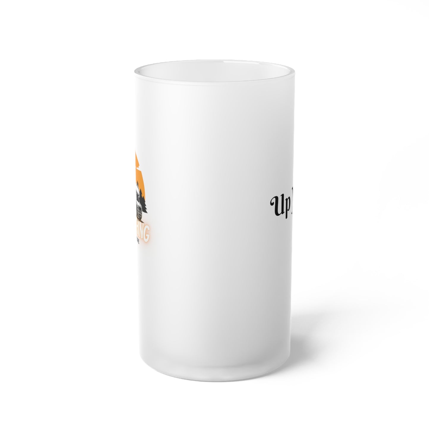 Frosted Glass Beer Mug