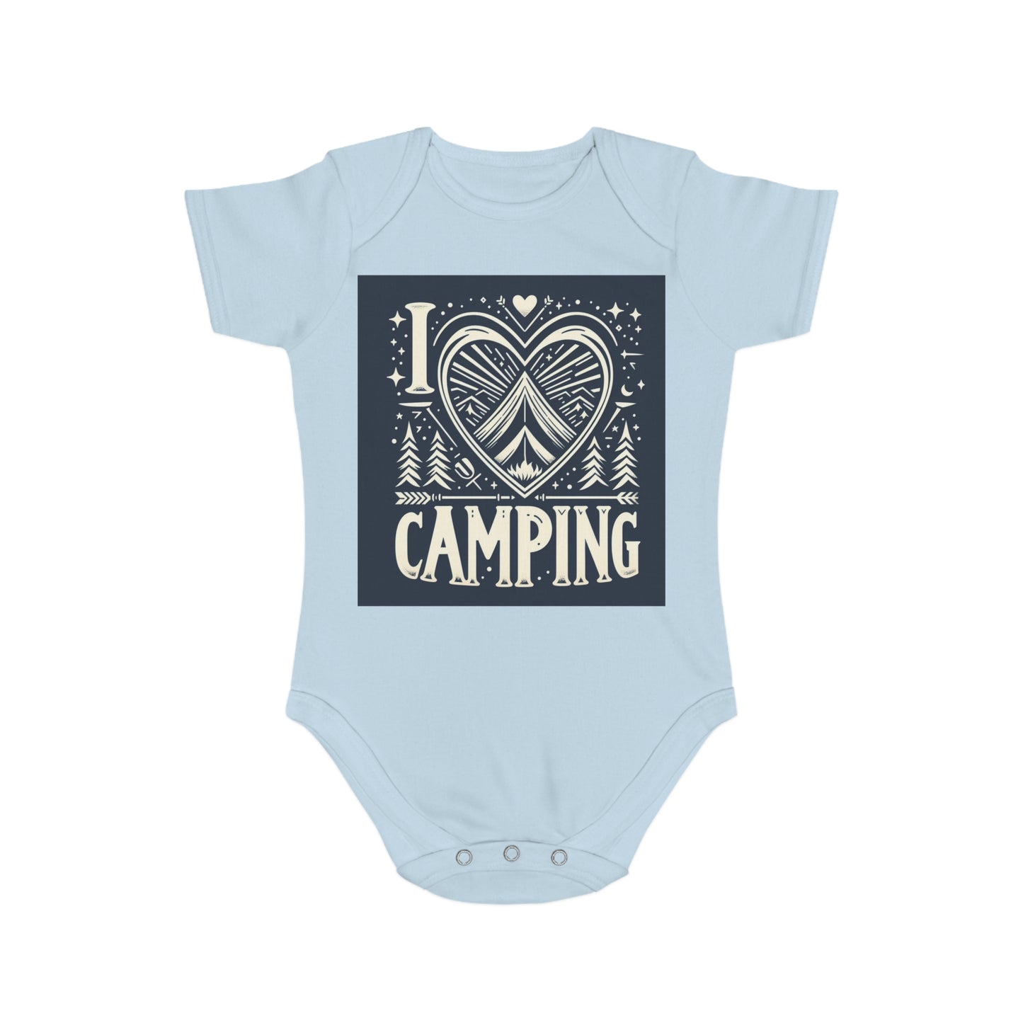 Short Sleeve Baby Bodysuit | 100% Cotton, Ethically Made