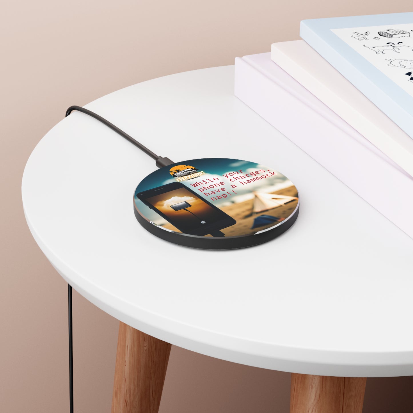 Personalized 10W Wireless Phone Charger for iPhone & Android