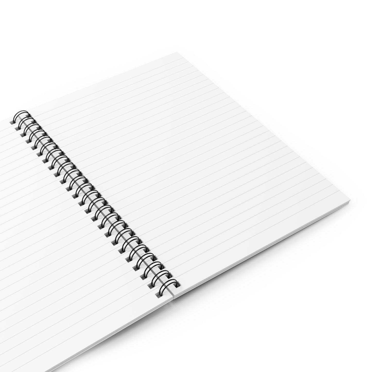 6x8 Spiral Notebook with Ruled Pages | 118-Page Durable Journal
