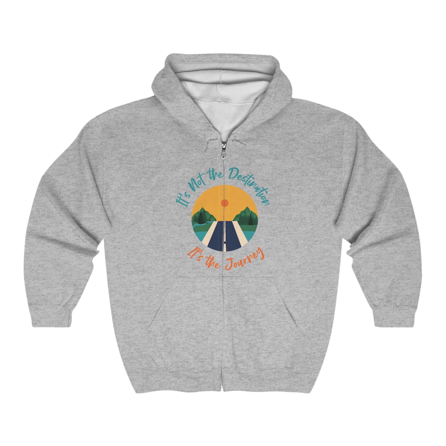 Unisex Heavy Blend™ Full Zip Hooded Sweatshirt