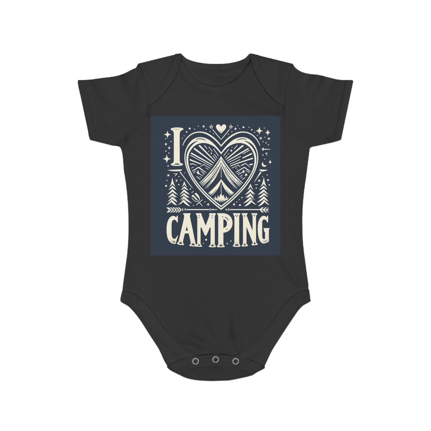 Short Sleeve Baby Bodysuit | 100% Cotton, Ethically Made