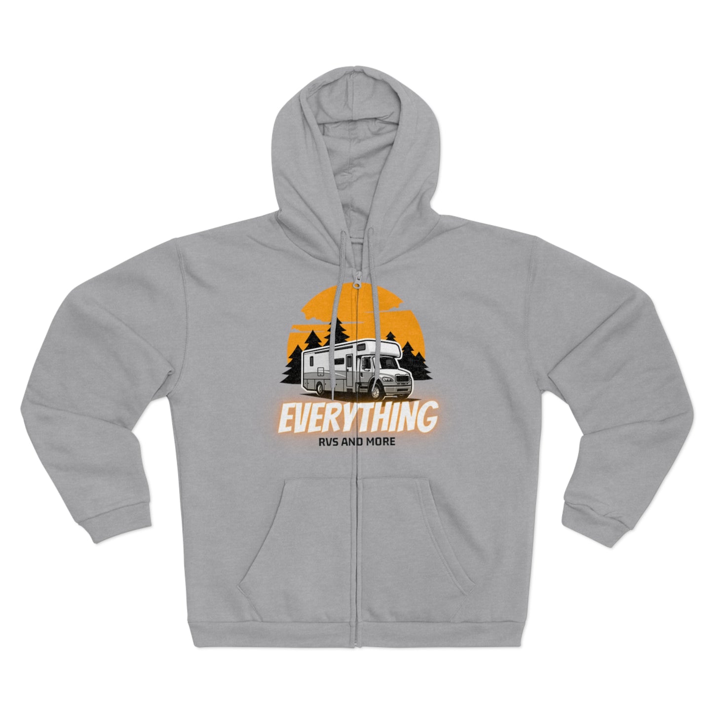 Unisex Hooded Zip Sweatshirt