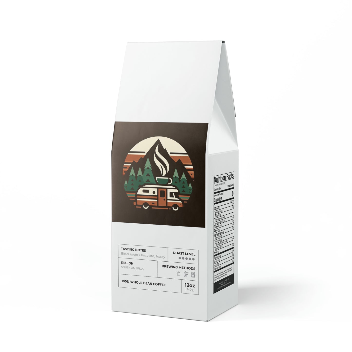Bitterroot Dark French Roast Coffee Blend (12oz)