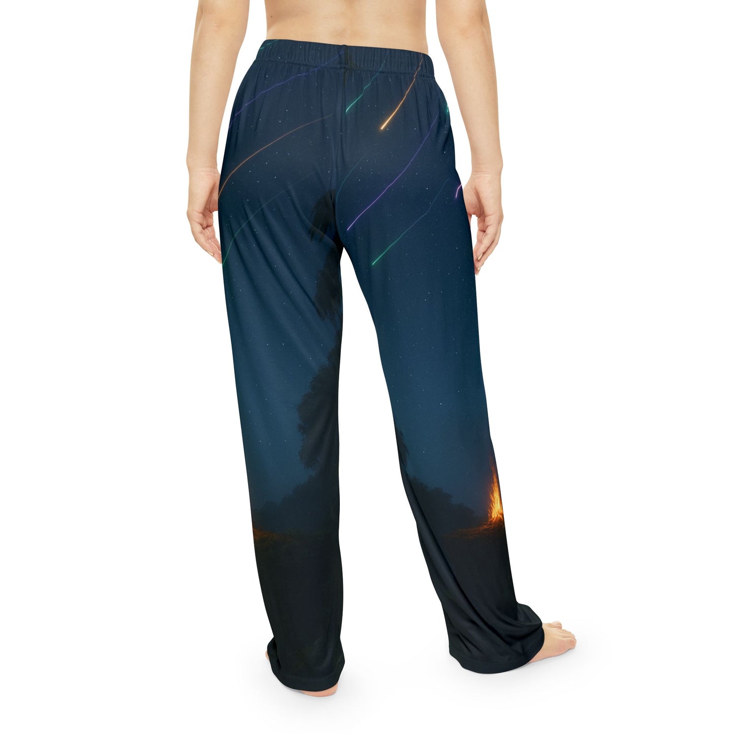 Cosmic Printed Women's Pajama Pants | Relaxed Lounge Pants, Gifts for Space Lovers, Astrology, Cozy Nights, Dreamy Style