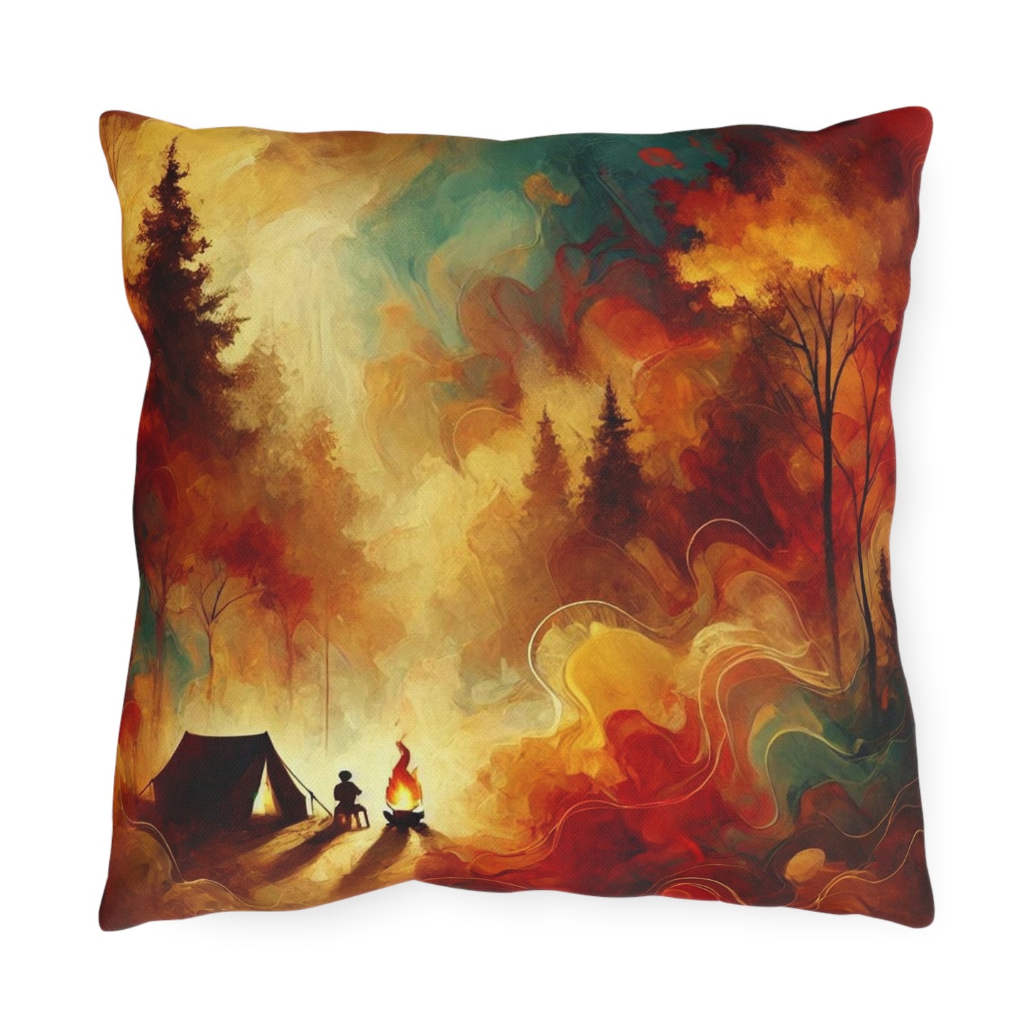 Cozy Outdoor Pillows – Nature-Inspired Decor for Camping and Gatherings