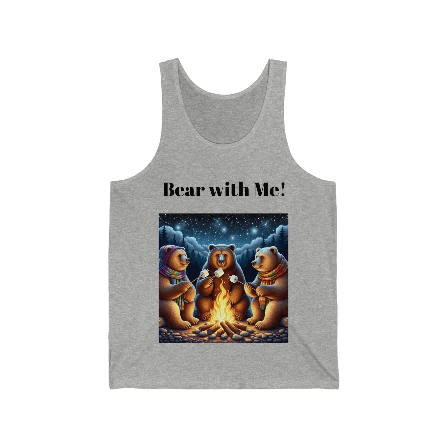 Unisex Cotton Jersey Tank