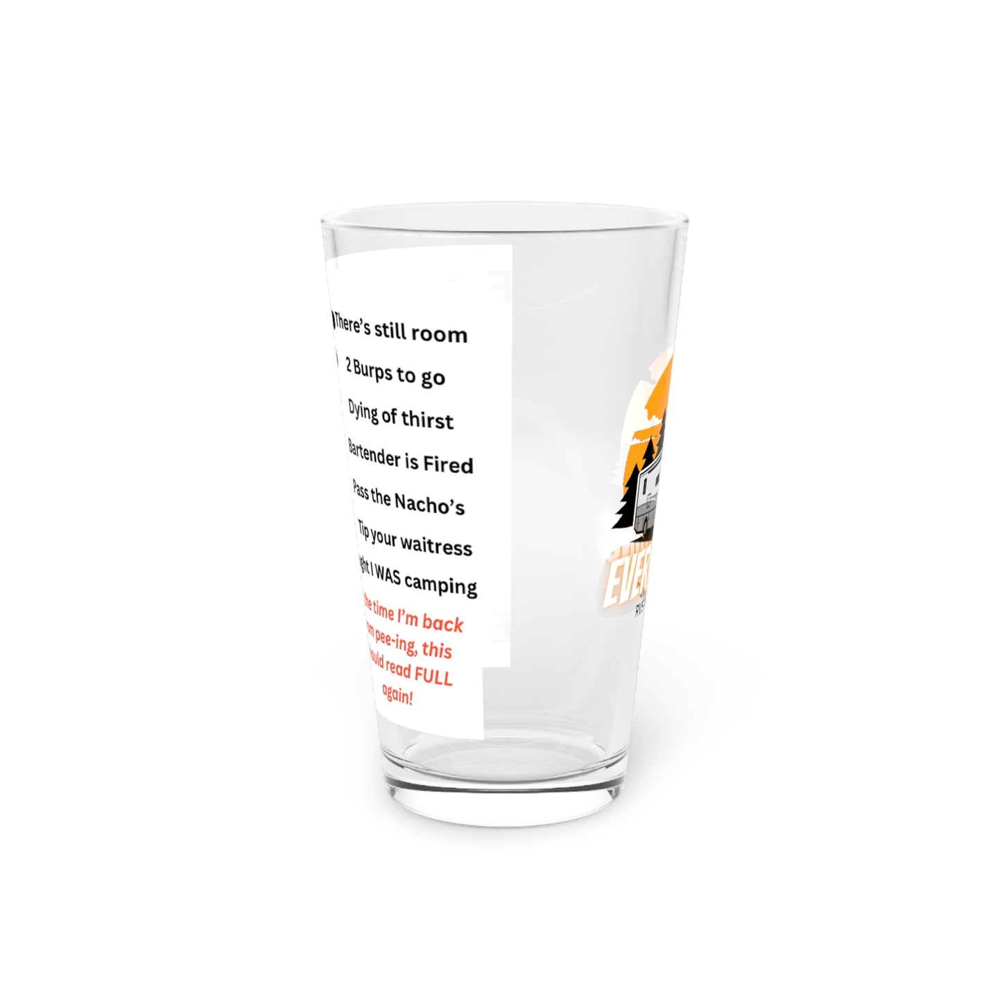 Pint Glass, 16oz
