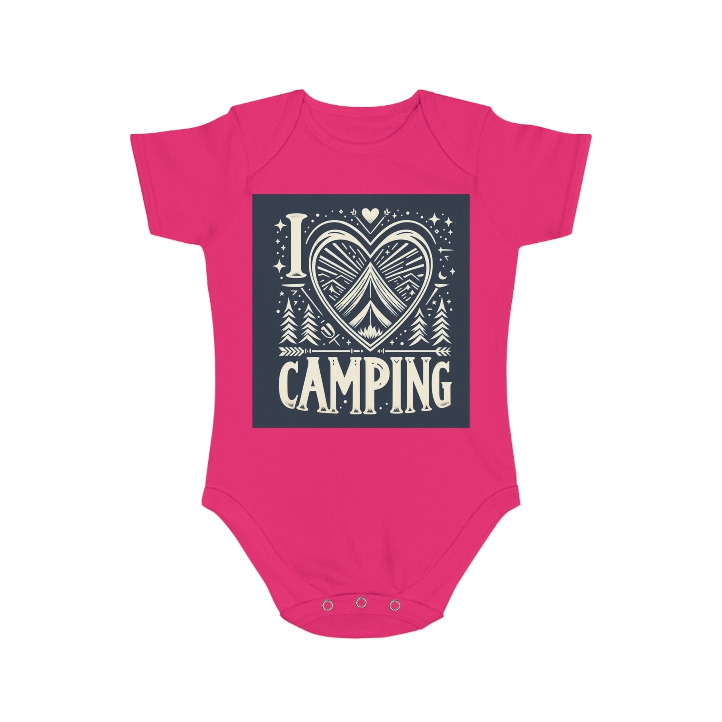 Short Sleeve Baby Bodysuit | 100% Cotton, Ethically Made