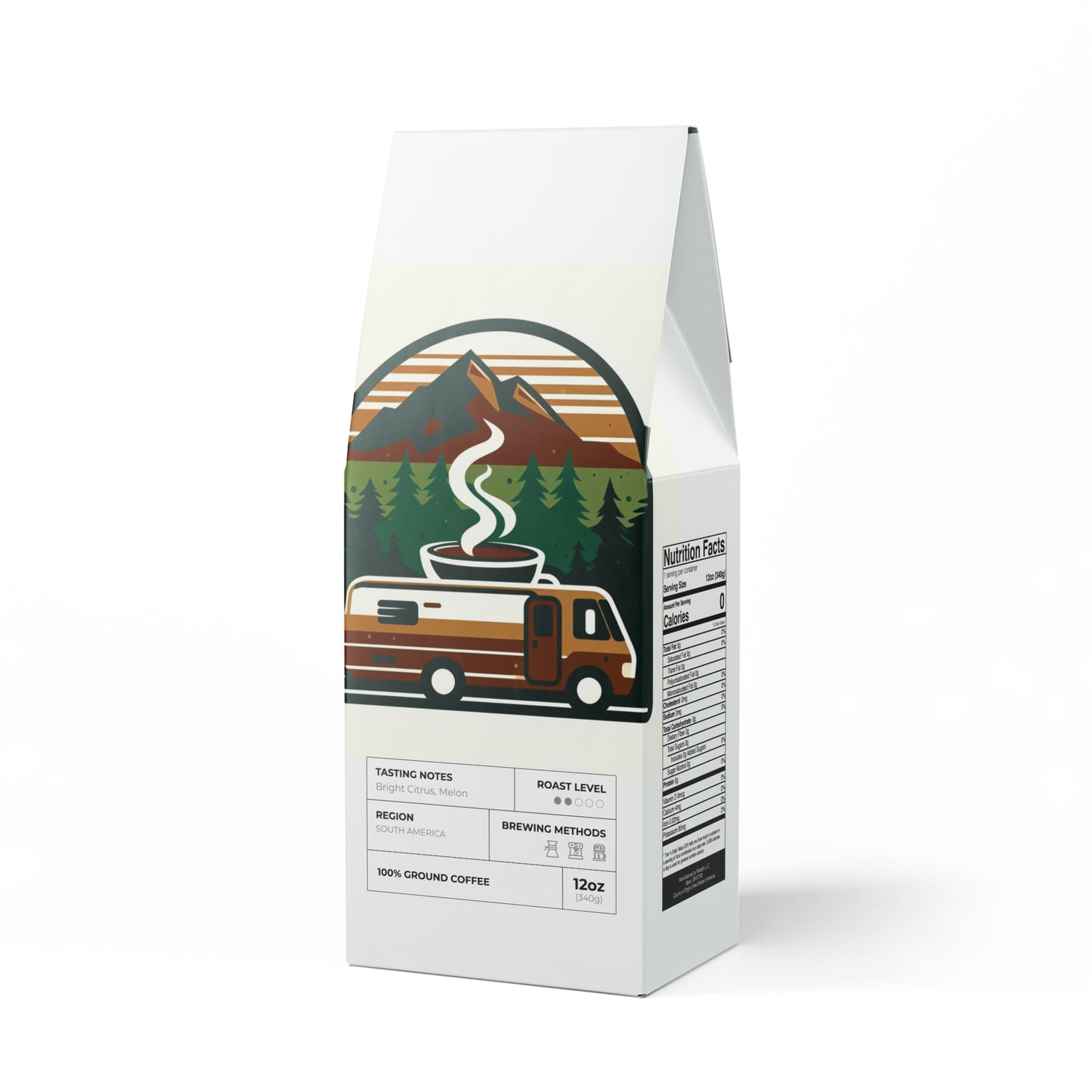 Colombia Single Origin Coffee (12oz, Light-Medium Roast)