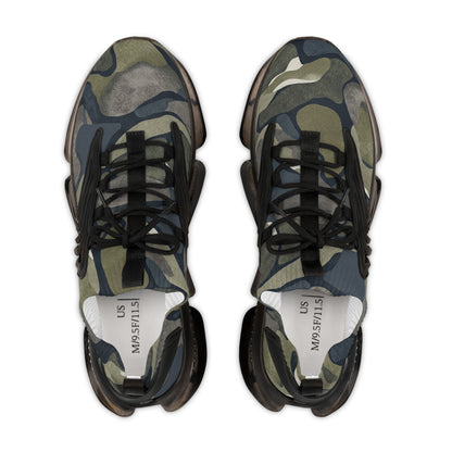 Camo Mesh Sneakers for Men — Lightweight Breathable Athletic Shoes