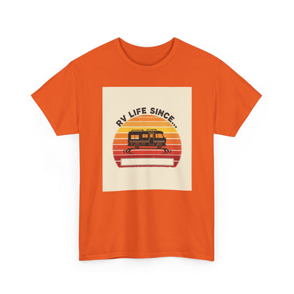 RV Life Since Tee — Vintage Camper Graphic Unisex T-Shirt