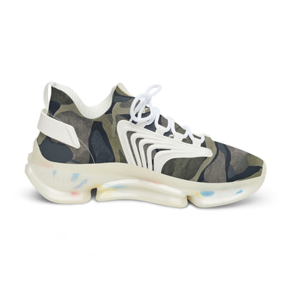 Camo Mesh Sneakers for Men — Lightweight Breathable Athletic Shoes
