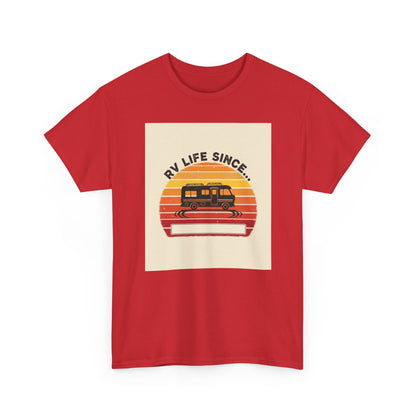 RV Life Since Tee — Vintage Camper Graphic Unisex T-Shirt