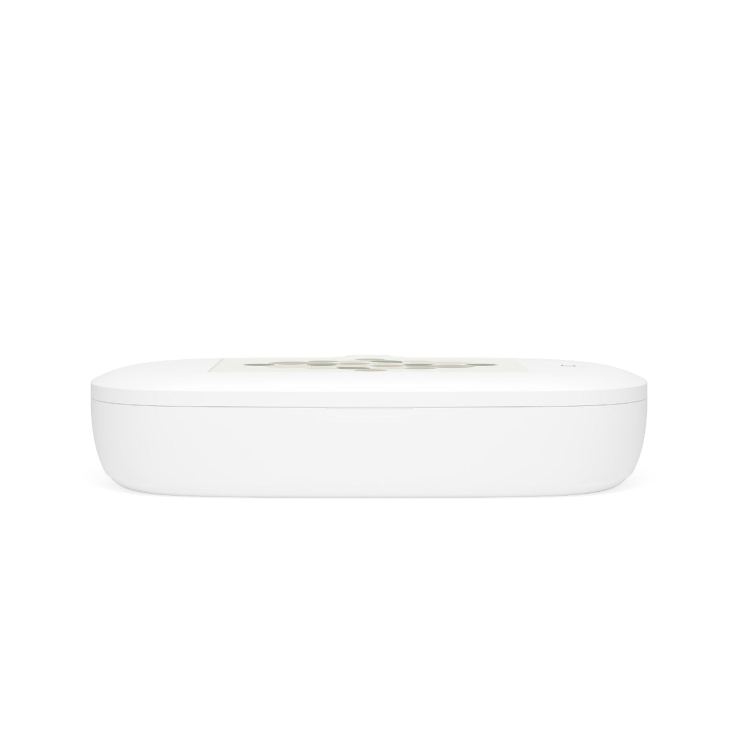 UV Phone Sanitizer & Wireless Charging Pad — Minimal Neutral Dot Design