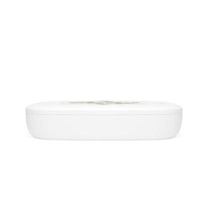 UV Phone Sanitizer & Wireless Charging Pad — Minimal Neutral Dot Design