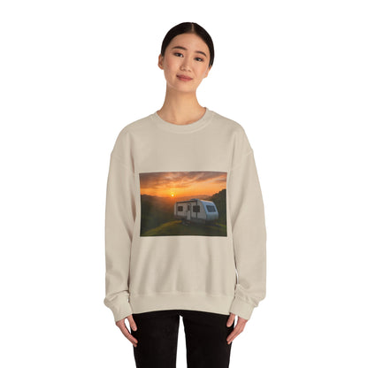 RV Life Crewneck Sweatshirt - Perfect for Travel Lovers