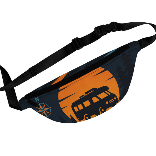 Retro Camper Fanny Pack, Adventure Gear, Festival Bag, Travel Accessory, Outdoor Essential, Camping Gift