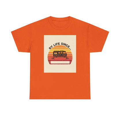 RV Life Since Tee — Vintage Camper Graphic Unisex T-Shirt
