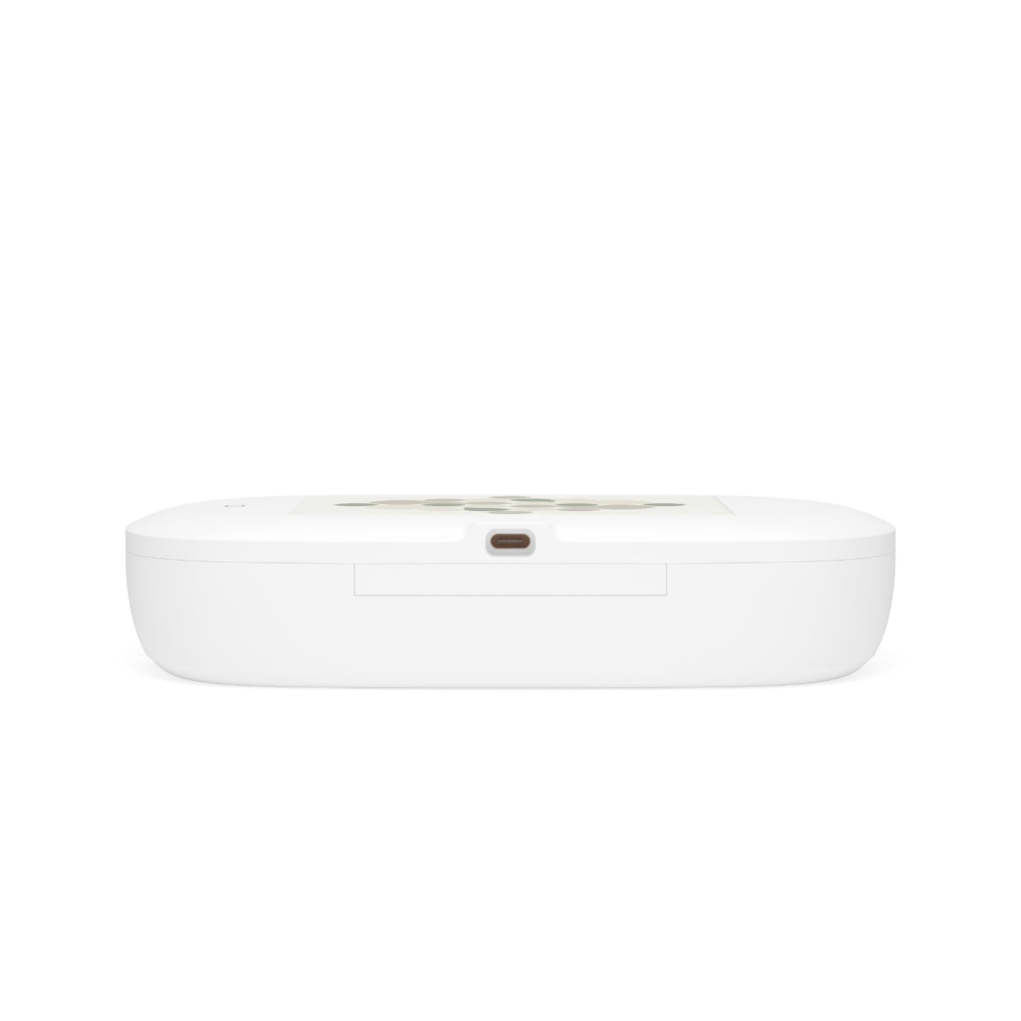 UV Phone Sanitizer & Wireless Charging Pad — Minimal Neutral Dot Design