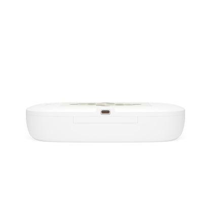 UV Phone Sanitizer & Wireless Charging Pad — Minimal Neutral Dot Design