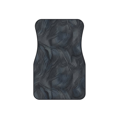 Marble Slate Car Mats (Set of 4) — Non-Slip All-Weather Floor Liners