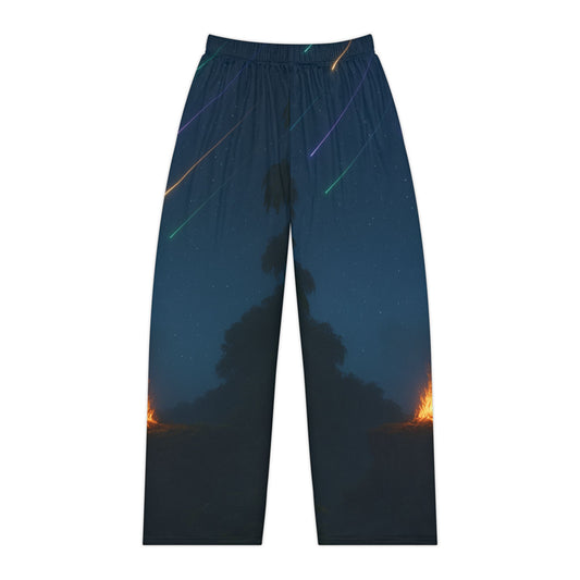 Cosmic Printed Women's Pajama Pants | Relaxed Lounge Pants, Gifts for Space Lovers, Astrology, Cozy Nights, Dreamy Style