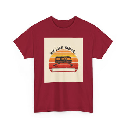 RV Life Since Tee — Vintage Camper Graphic Unisex T-Shirt