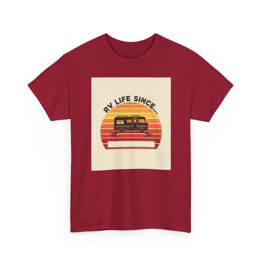 RV Life Since Tee — Vintage Camper Graphic Unisex T-Shirt