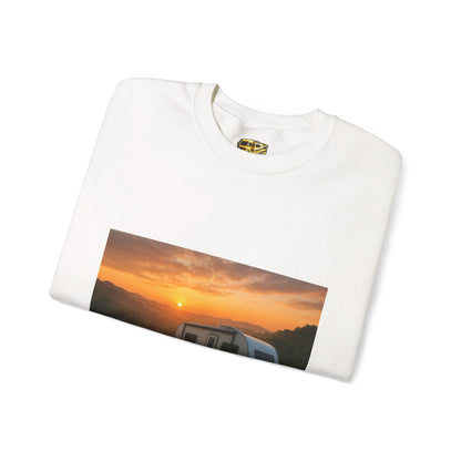 RV Life Crewneck Sweatshirt - Perfect for Travel Lovers