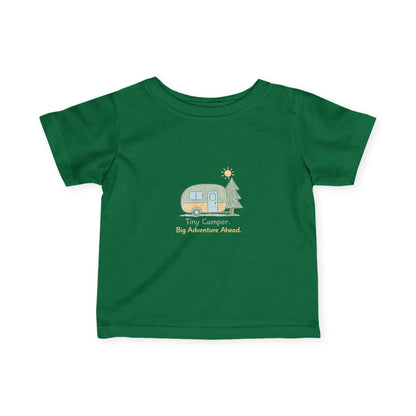 Infant Tee - Tiny Camper Retro RV Graphic Baby Shirt