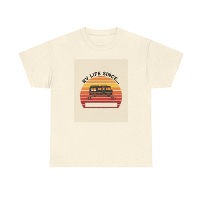 RV Life Since Tee — Vintage Camper Graphic Unisex T-Shirt