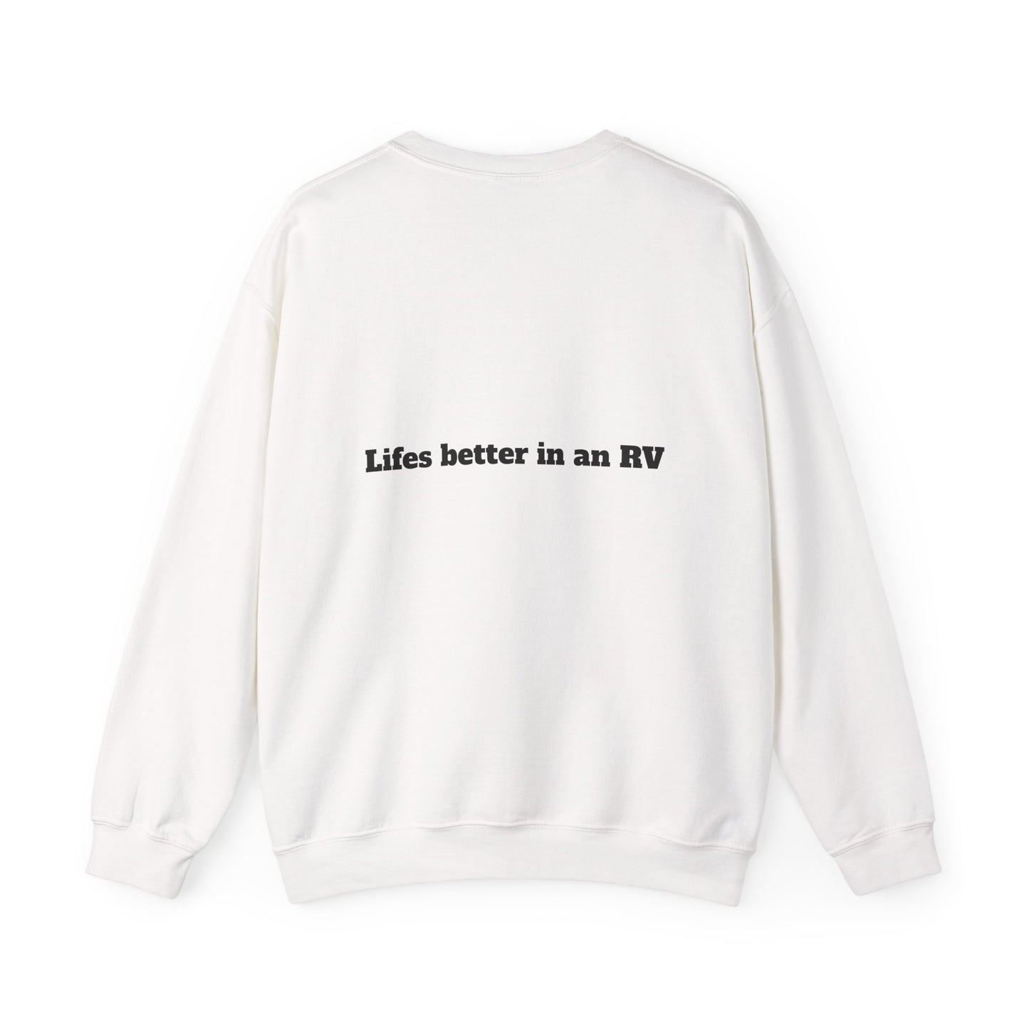 RV Life Crewneck Sweatshirt - Perfect for Travel Lovers