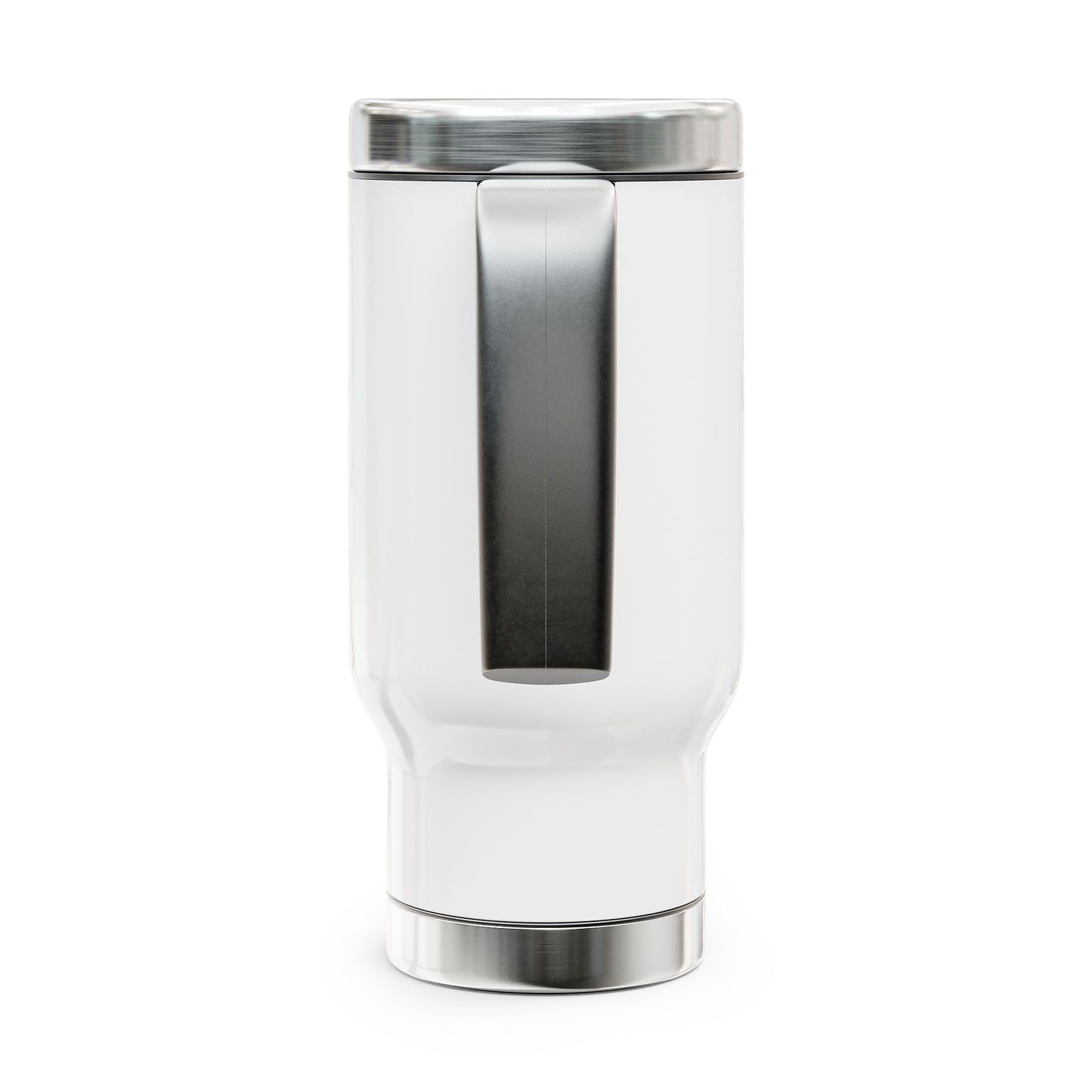 "The Road Is Home" RV Camping Travel Mug — 14oz Stainless Steel Insulated Mug with Handle