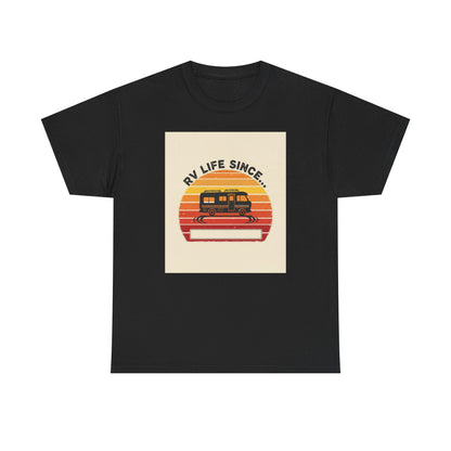 RV Life Since Tee — Vintage Camper Graphic Unisex T-Shirt