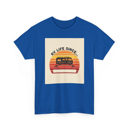 RV Life Since Tee — Vintage Camper Graphic Unisex T-Shirt