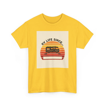 RV Life Since Tee — Vintage Camper Graphic Unisex T-Shirt