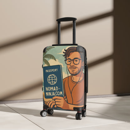 Nomad Passport Suitcase, Travel Luggage, Vacation Bag, Travel Essentials, Adventure Gear, Stylish Carry-On