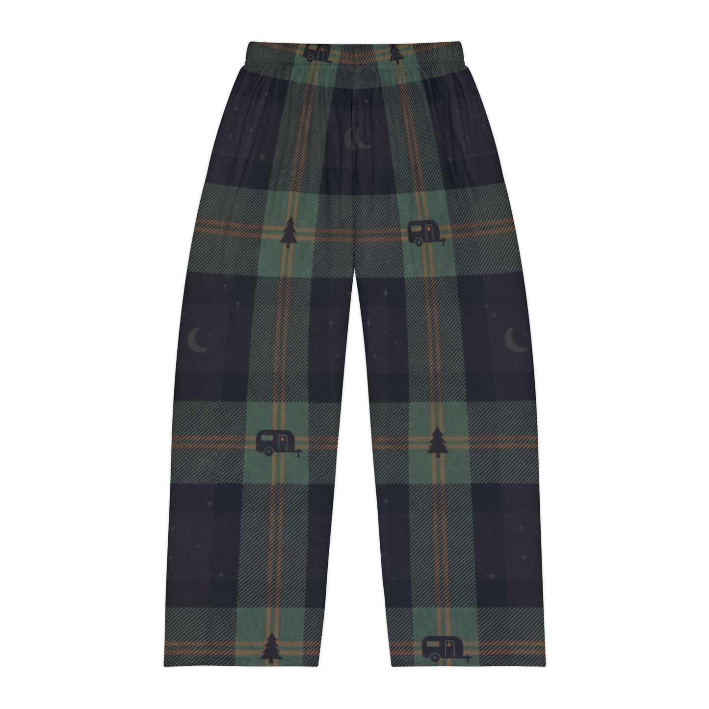 Men's Plaid Pajama Pants — Cozy Camper & Pine Sleep Lounge Pants