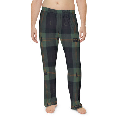 Men's Plaid Pajama Pants — Cozy Camper & Pine Sleep Lounge Pants
