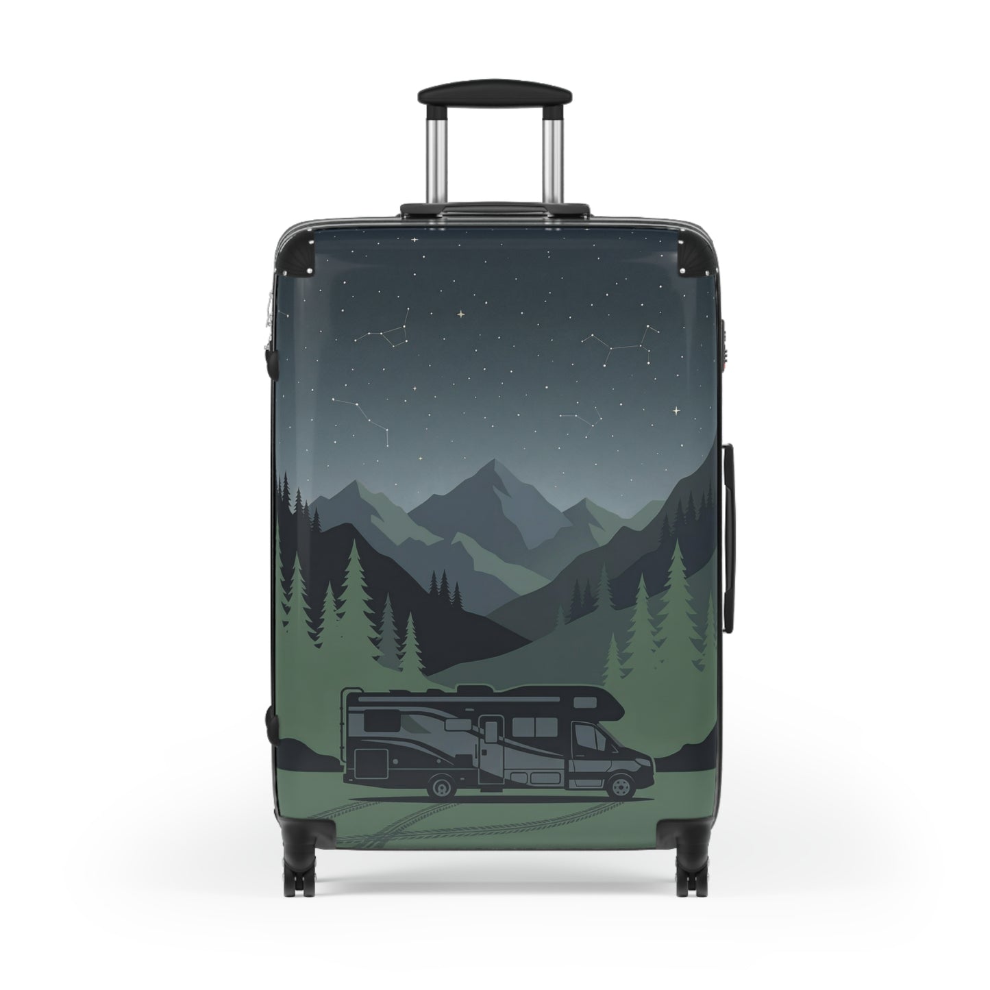 AOP Hard-Shell RV Travel Suitcase — Small / Medium / Large